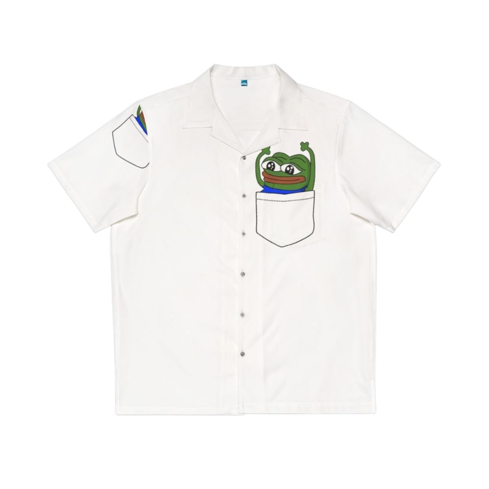 Hypers Emote Pocket Hawaiian Shirt for Twitch, YouTube, and Gaming