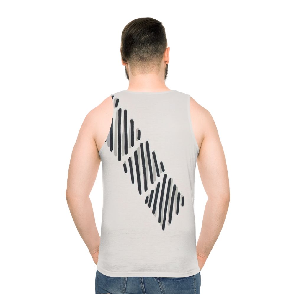 Jethro Tull inspired unisex tank top - men back