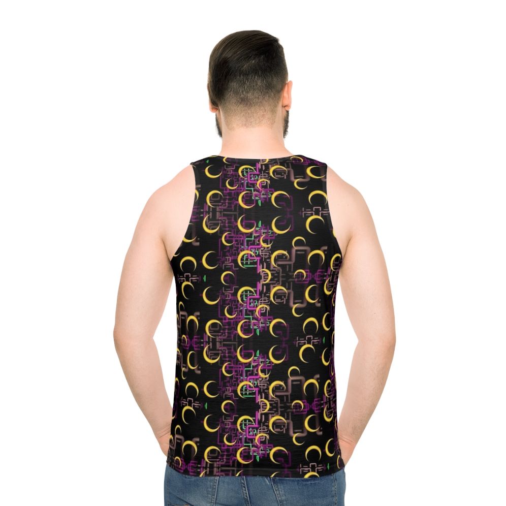 Dan Flashes Pattern Cool Tim Robinson I Think You Should Leave Unisex Tank Top - men back