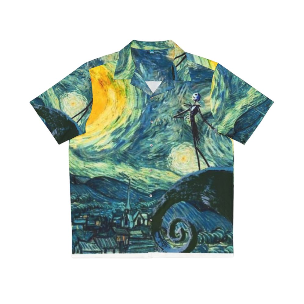 Starry Night Nightmare Before Christmas Hawaiian Shirt