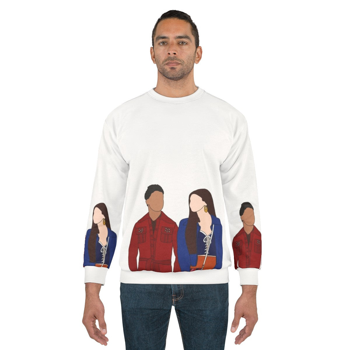 "Sex Education Ruby And Anwar Netflix TV Show Sweatshirt" - men