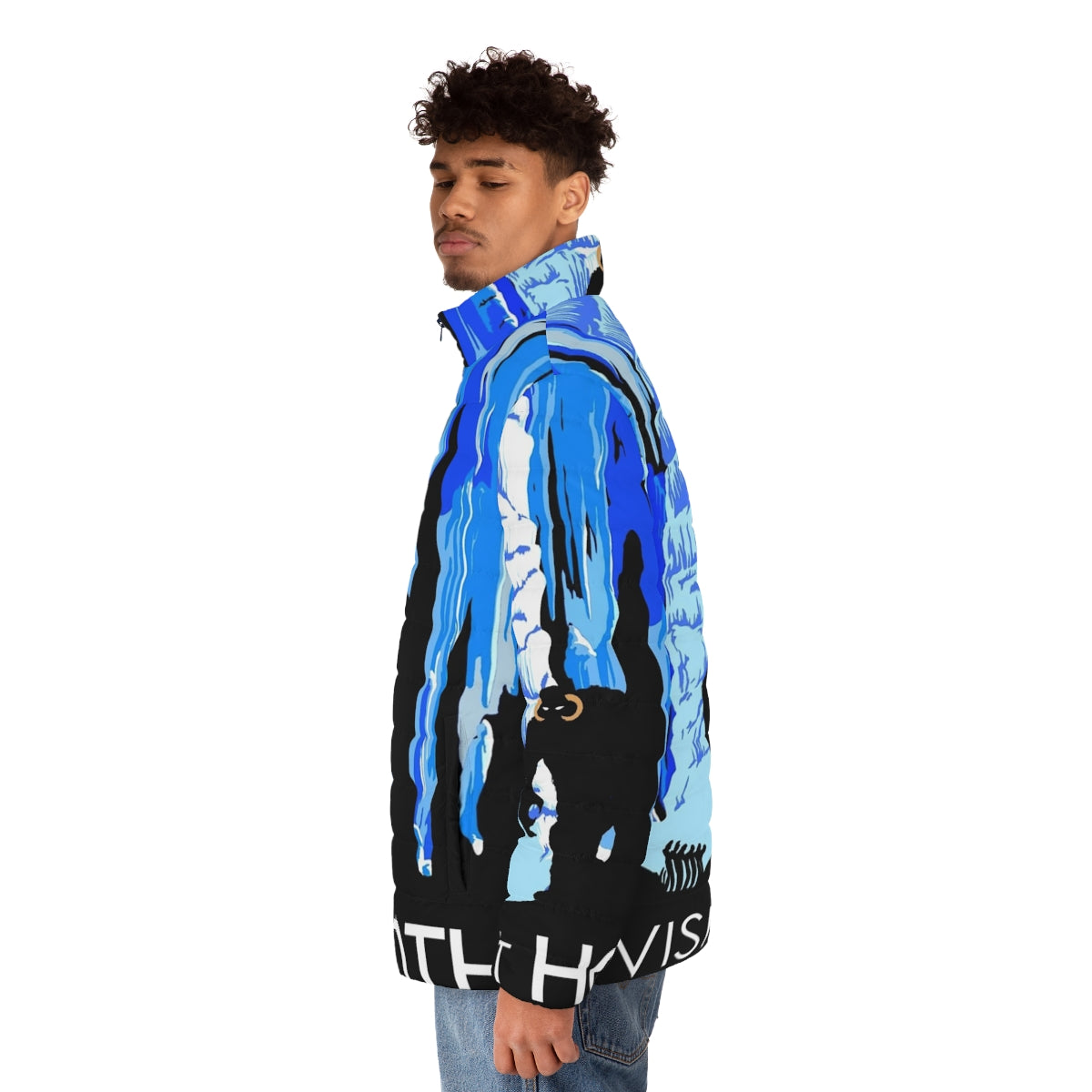 Hoth Puffer Jacket - Embrace the Icy Landscape of the Legendary Planet Hoth - men side left