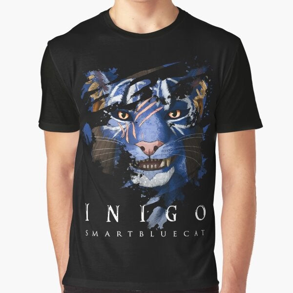 Inigo Graphic T-Shirt - Skyrim Gaming Apparel featuring the popular character Inigo from the game