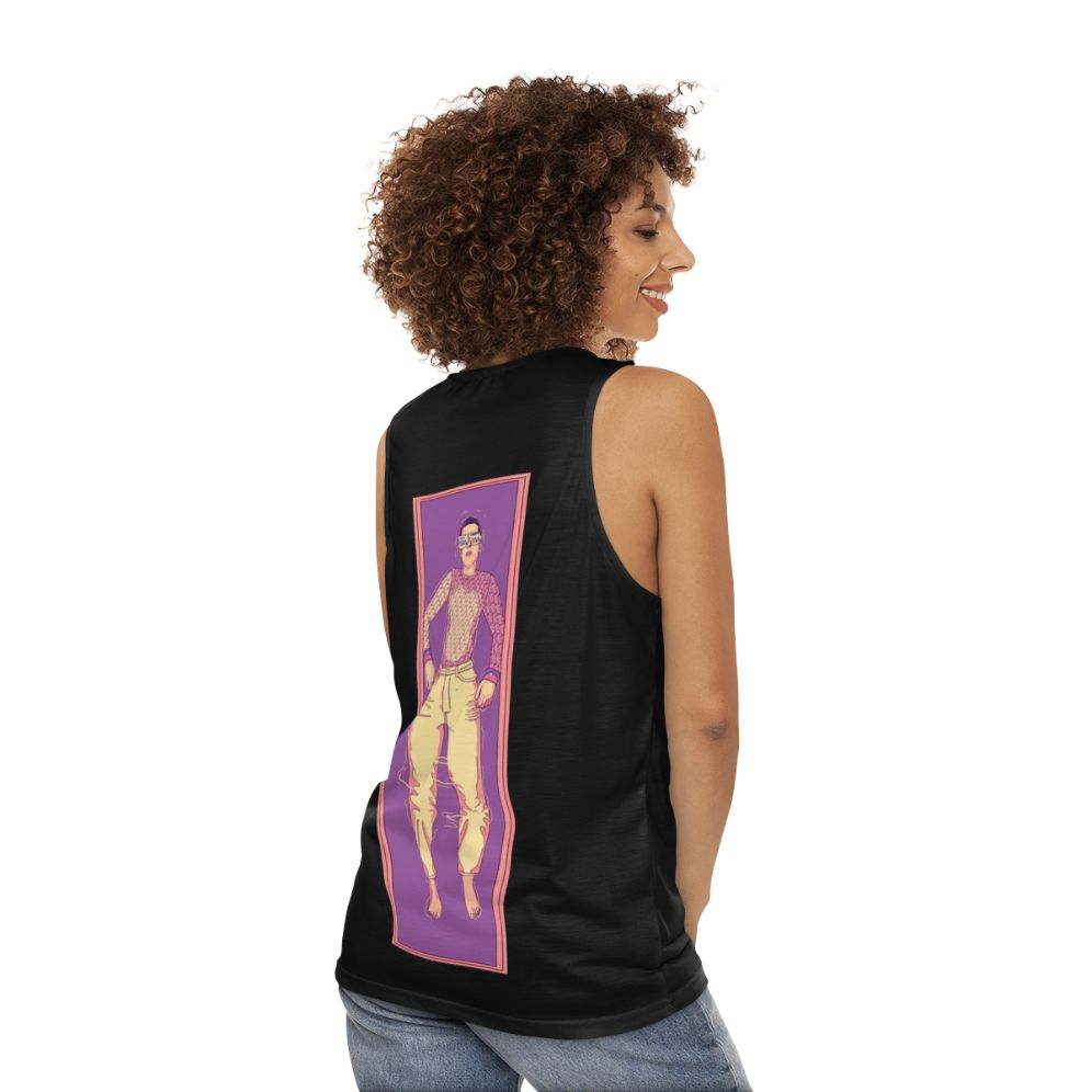 Eleven Stranger Things Unisex Tank Top - women back