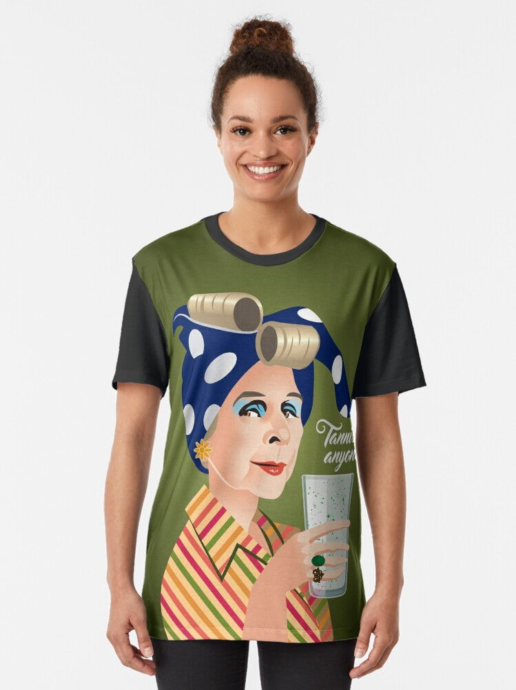 Minnie graphic t-shirt featuring design inspired by Rosemary's Baby - Women