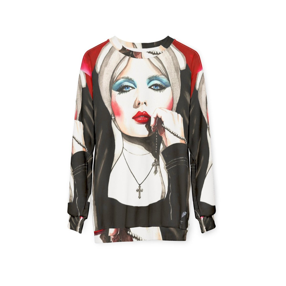 Debbie Harry "Sister" Watercolor Sweatshirt - hanging