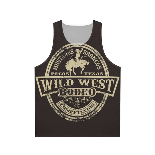 Classic Wild West Unisex Cowboy Ranch Rodeo Tank Top