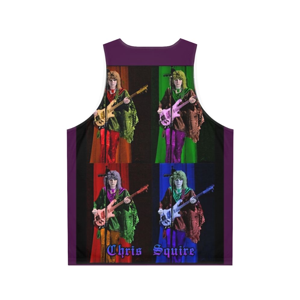 Chris Squire's Yes Band Progressive Rock 70s Unisex Tank Top - Back