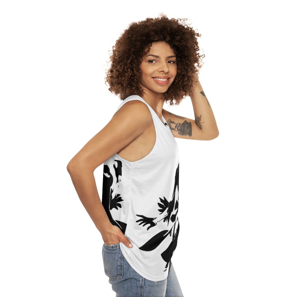 2B Silhouette Unisex Tank Top - women side