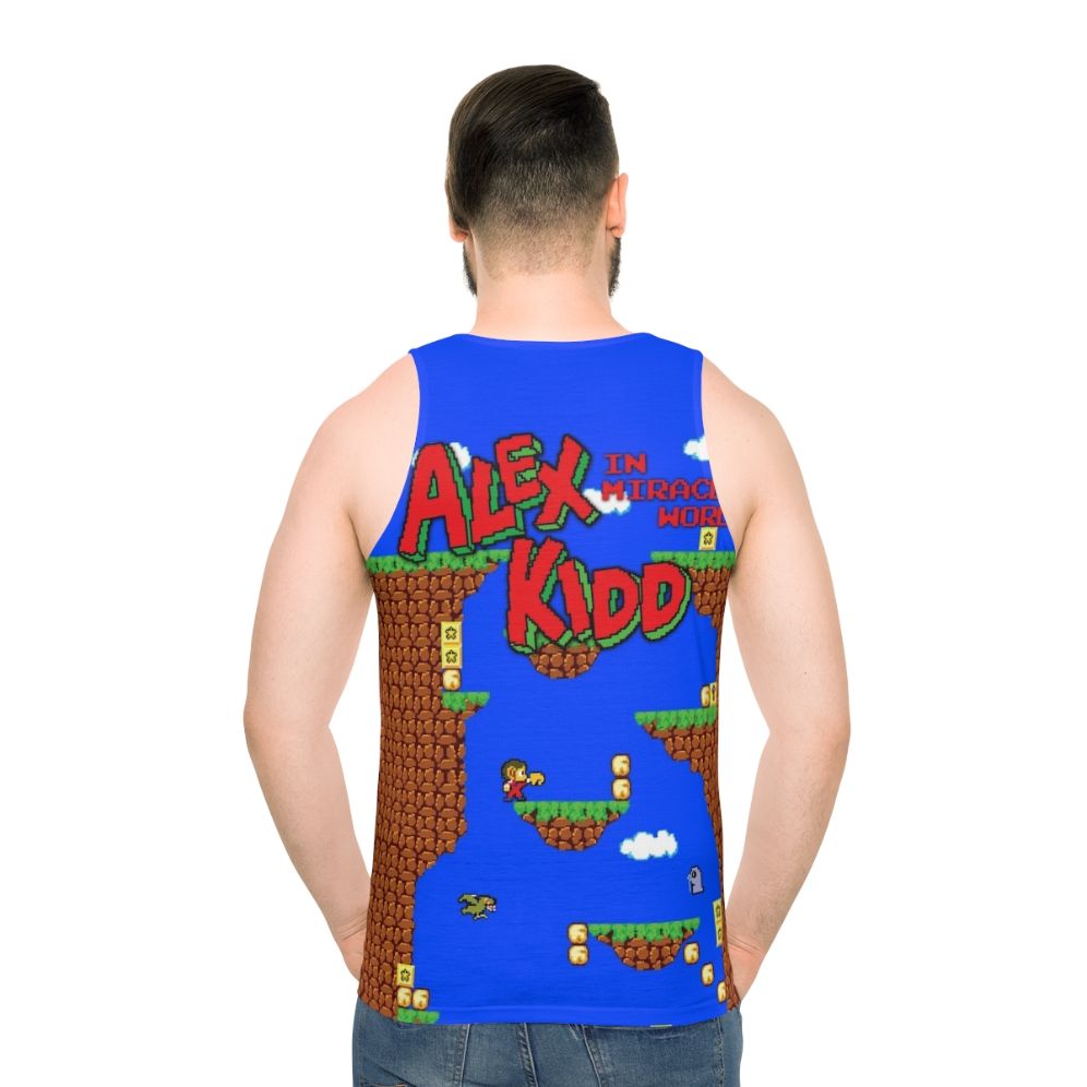 Alex Kidd in Miracle World Unisex Tank Top - men back