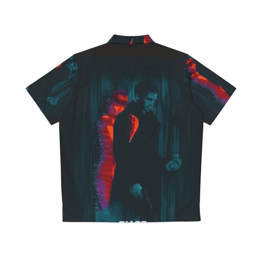 Blade Runner 2049 Joi and Joe Artwork Hawaiian Shirt - Back