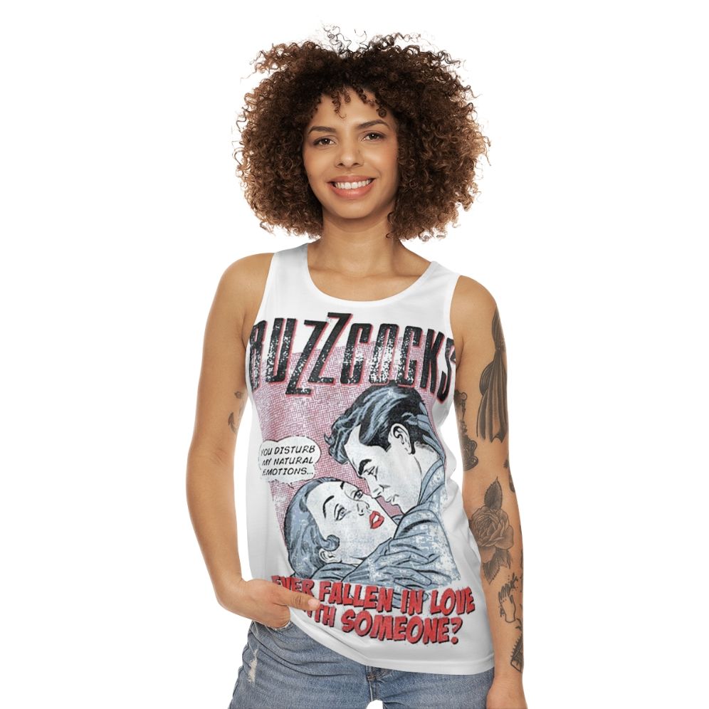 Buzzcocks Unisex Retro 70s Punk Rock Tank Top - women