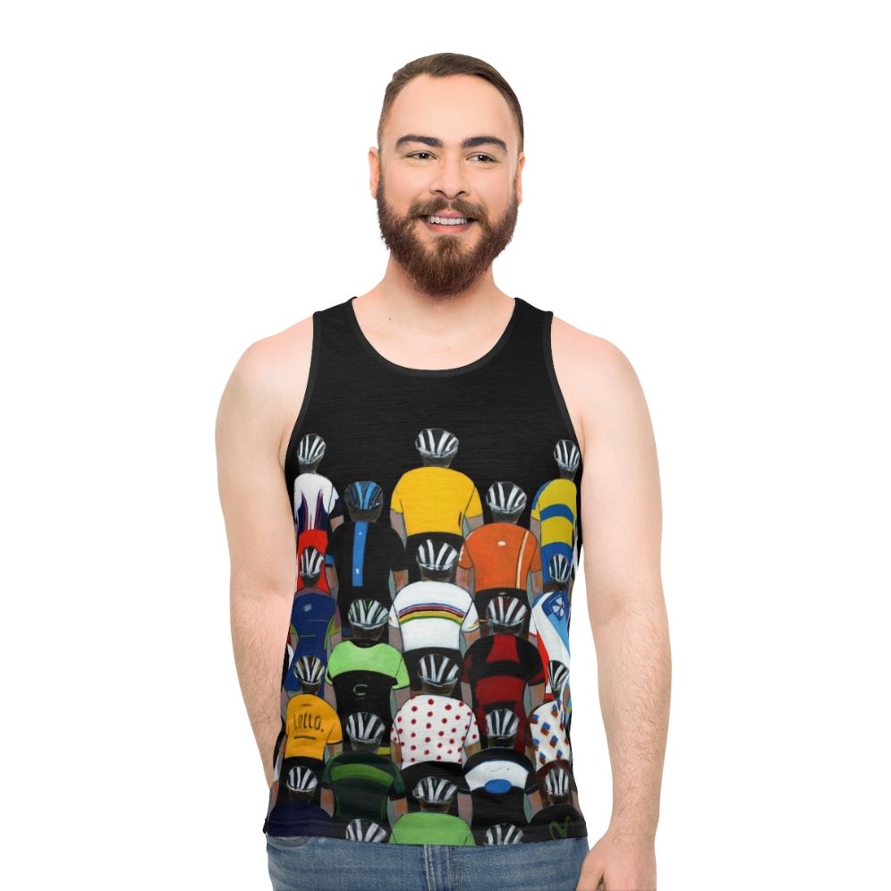 Unisex Cycling Tank Top - men