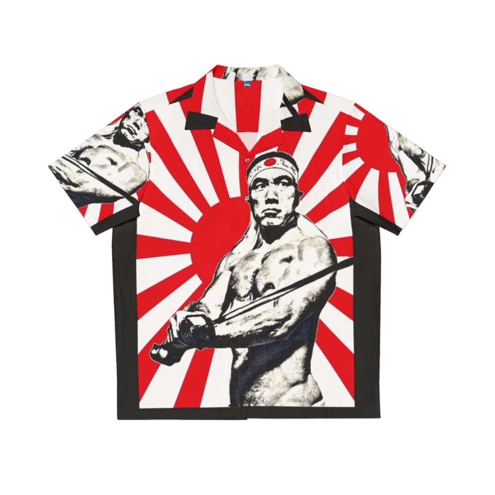 Yukio Mishima Japanese Author Inspired Hawaiian Shirt