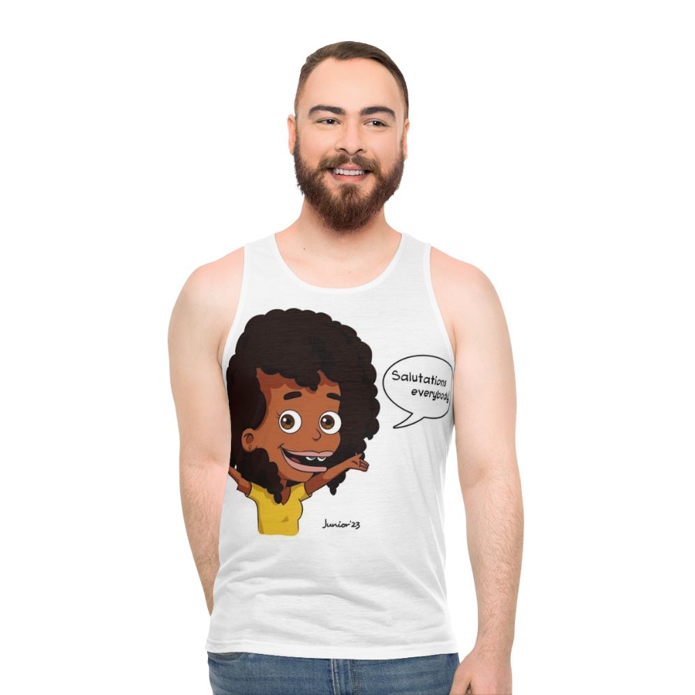 Big Mouth Missy Foreman Greenwald Unisex Tank Top - men