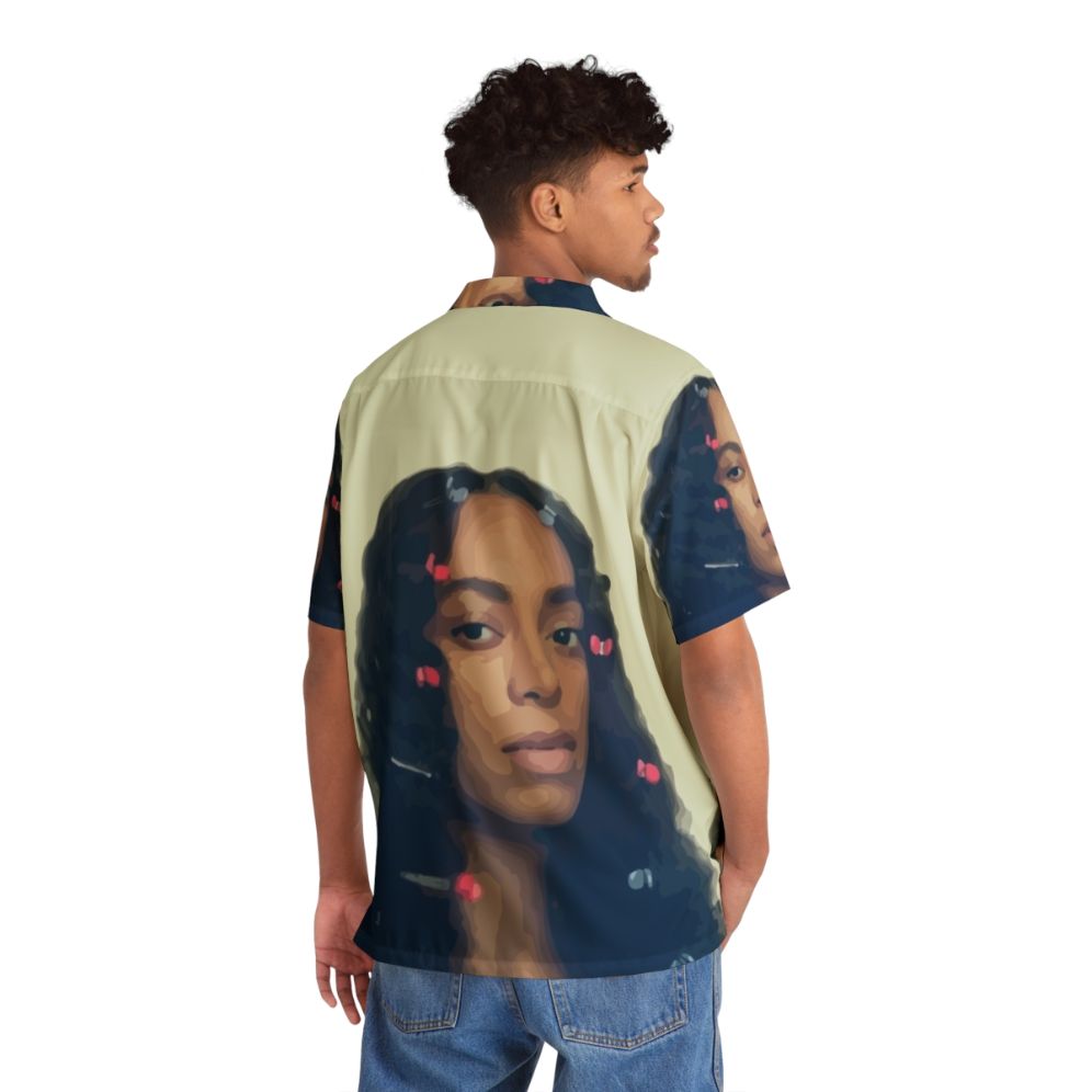 Solange Knowles' 'A Seat at the Table' album cover Hawaiian shirt - People Back