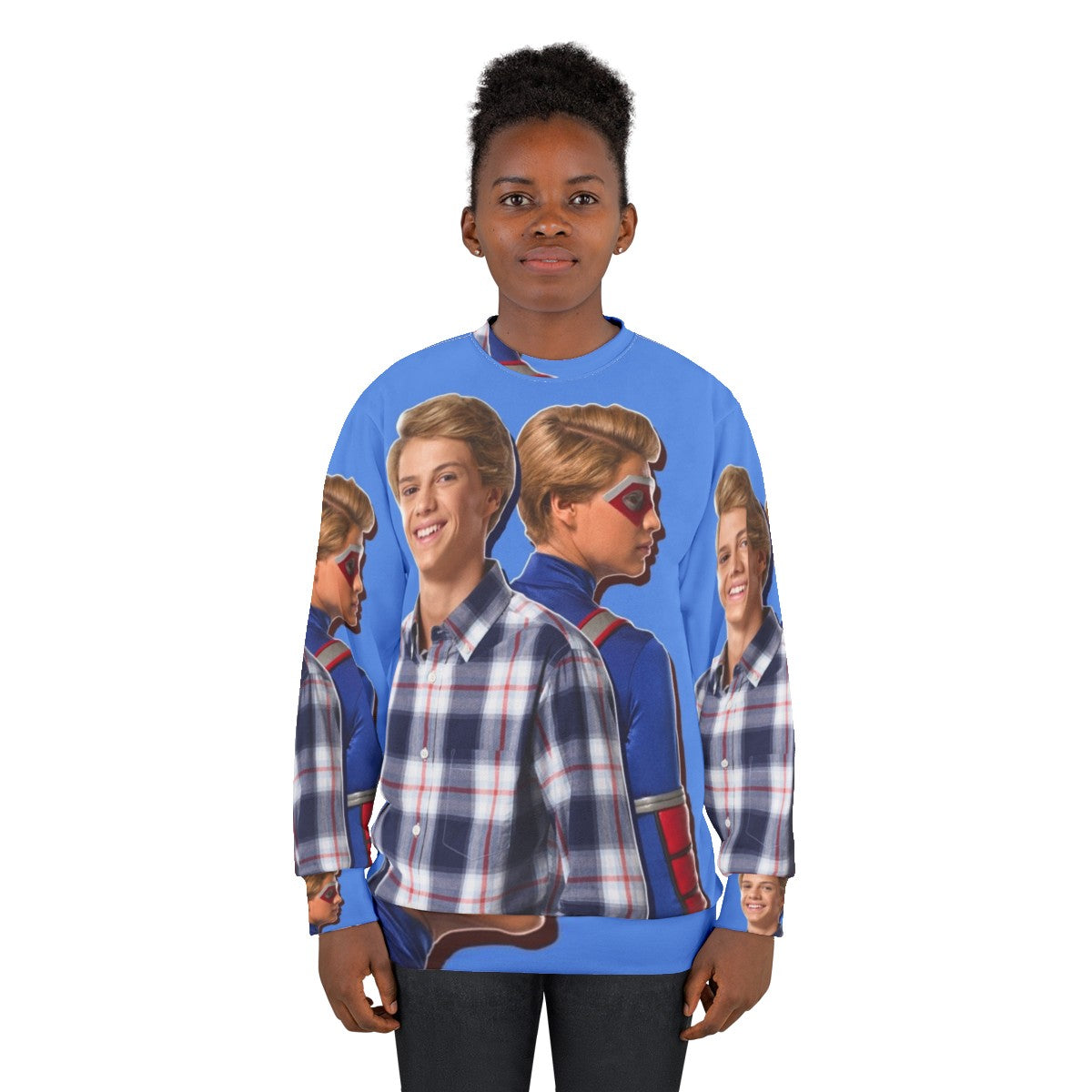 Kid Danger Henry Danger Superhero Nickelodeon Sweatshirt - women