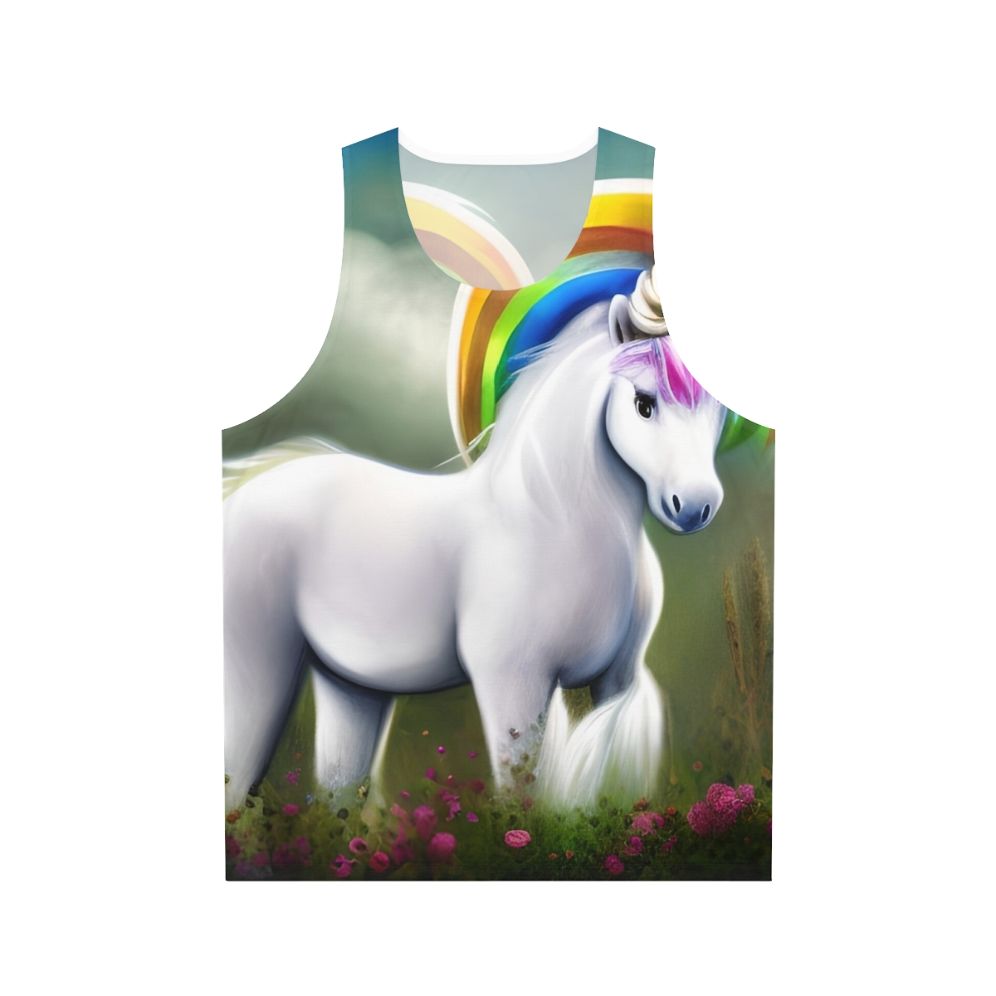 Unisex Legendary Unicorn Fantasy Tank Top