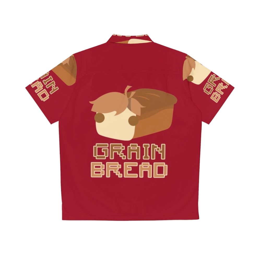 Grain Bread Hawaiian Shirt featuring Grian from Hermitcraft Season 7 - Back