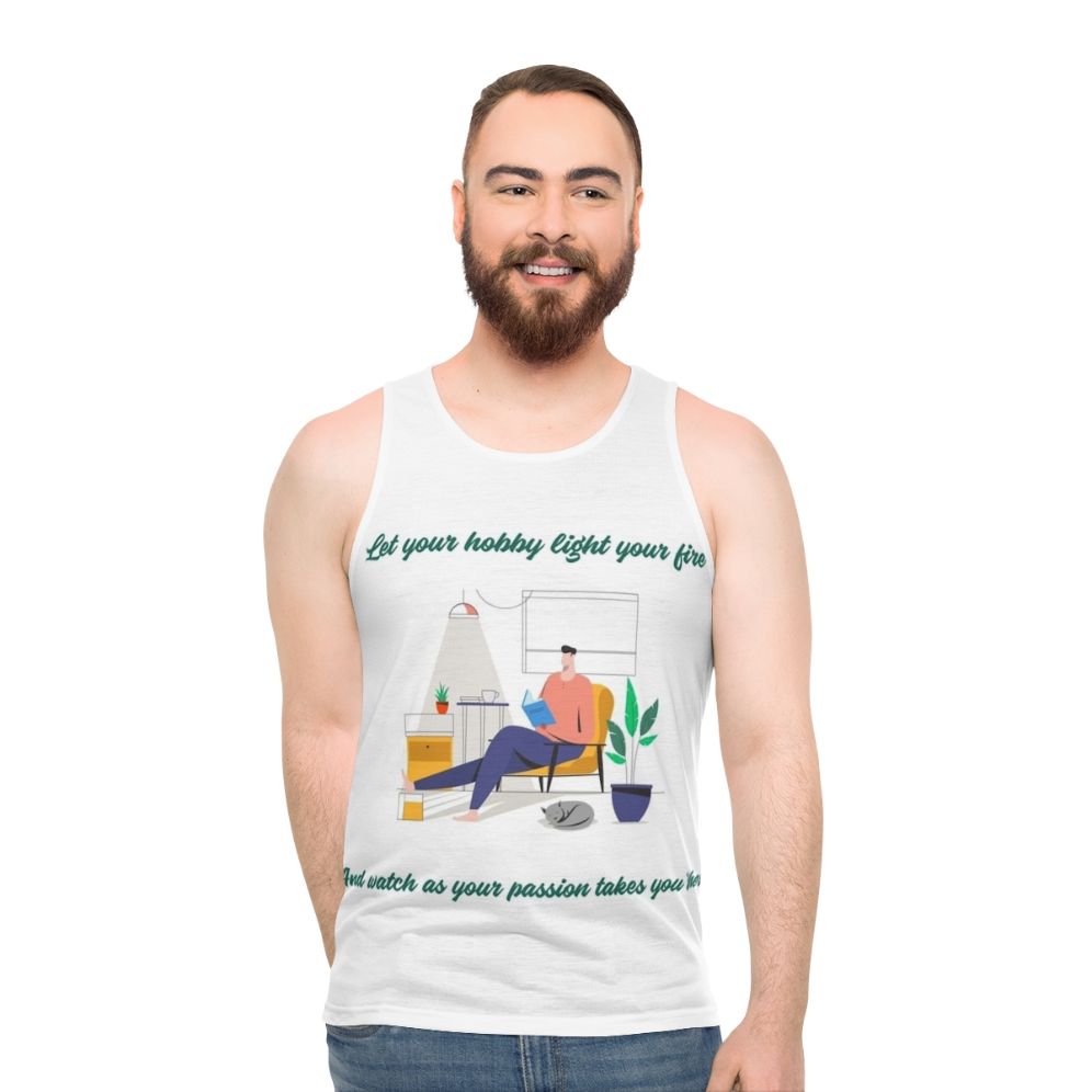 Hobbies Unisex Fitness Tank Top - men