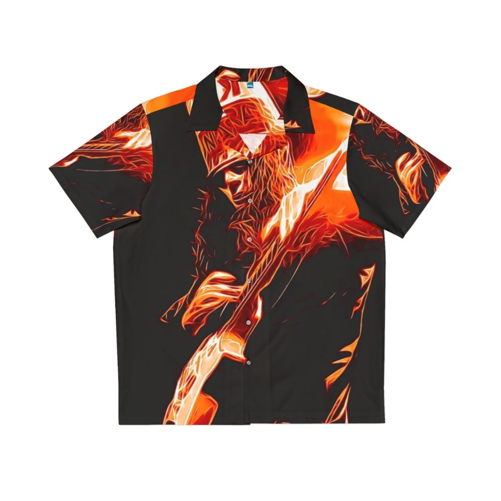 Buckethead Electric Burst Hawaiian Shirt