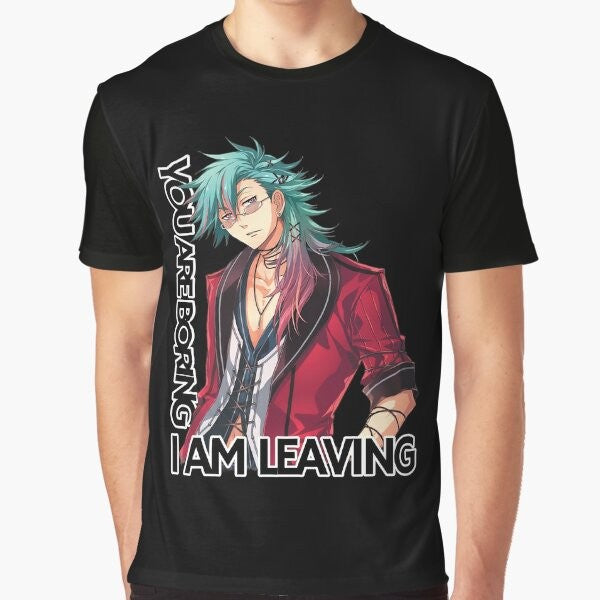 Trails of Cold Steel graphic t-shirt featuring the game's iconic imagery and characters