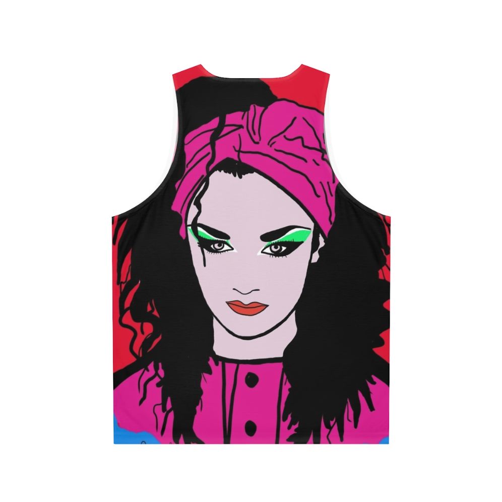 Boy George Unisex Tank Top - Back