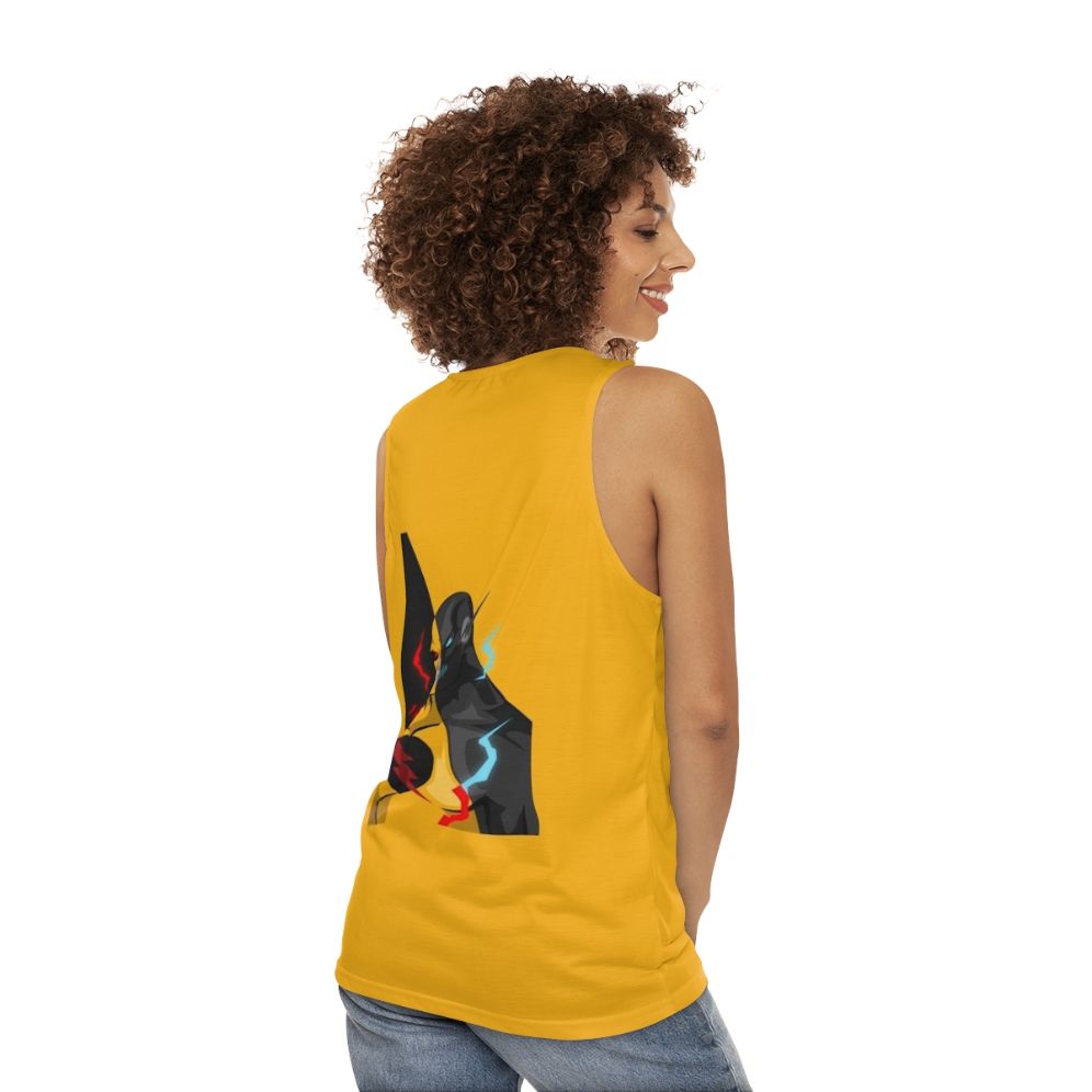 Superhero Antiflash Zoom Unisex Tank Top - women back