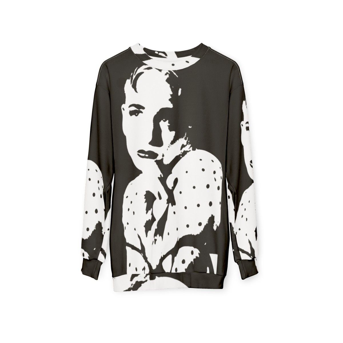 Unisex Michael Alig Sweatshirt with Collage Graphic - hanging