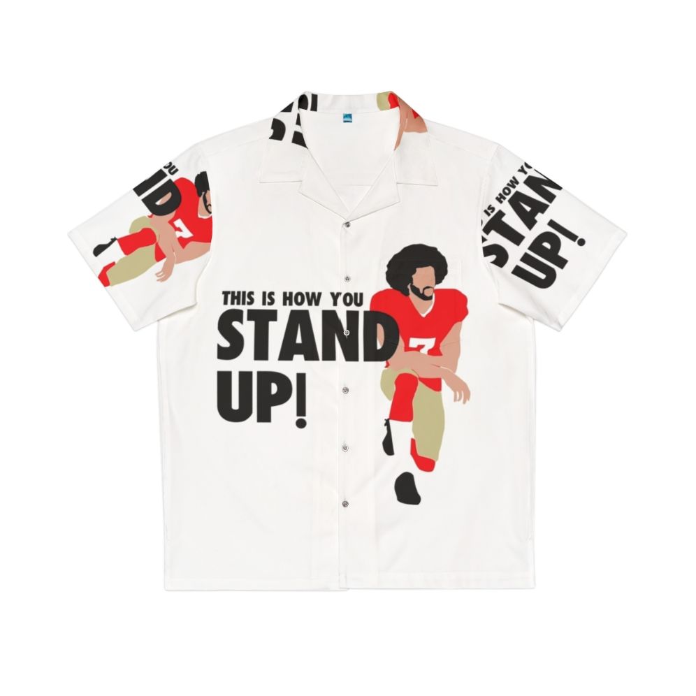 Colin Kaepernick Hawaiian Shirt supporting Black Lives Matter protest