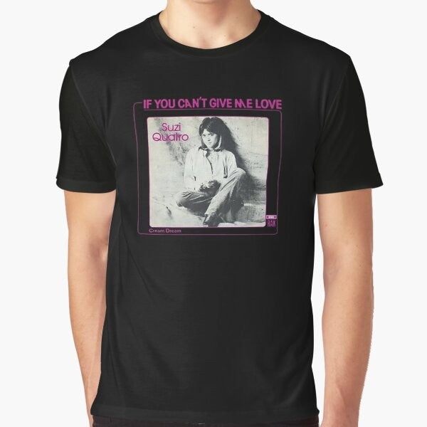 Suzi Quatro "Give Me Love" Graphic T-Shirt