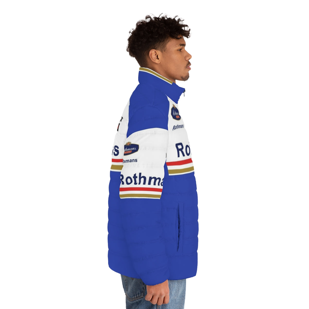 Gp2 Tribute Williams Puffer Jacket - Racing-inspired design with warm insulation - men side right