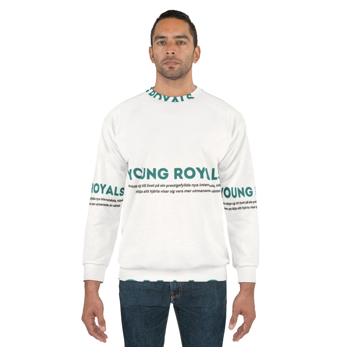 Young Royals Netflix Sweatshirt featuring Edvin Ryding and Omar Rudberg - men