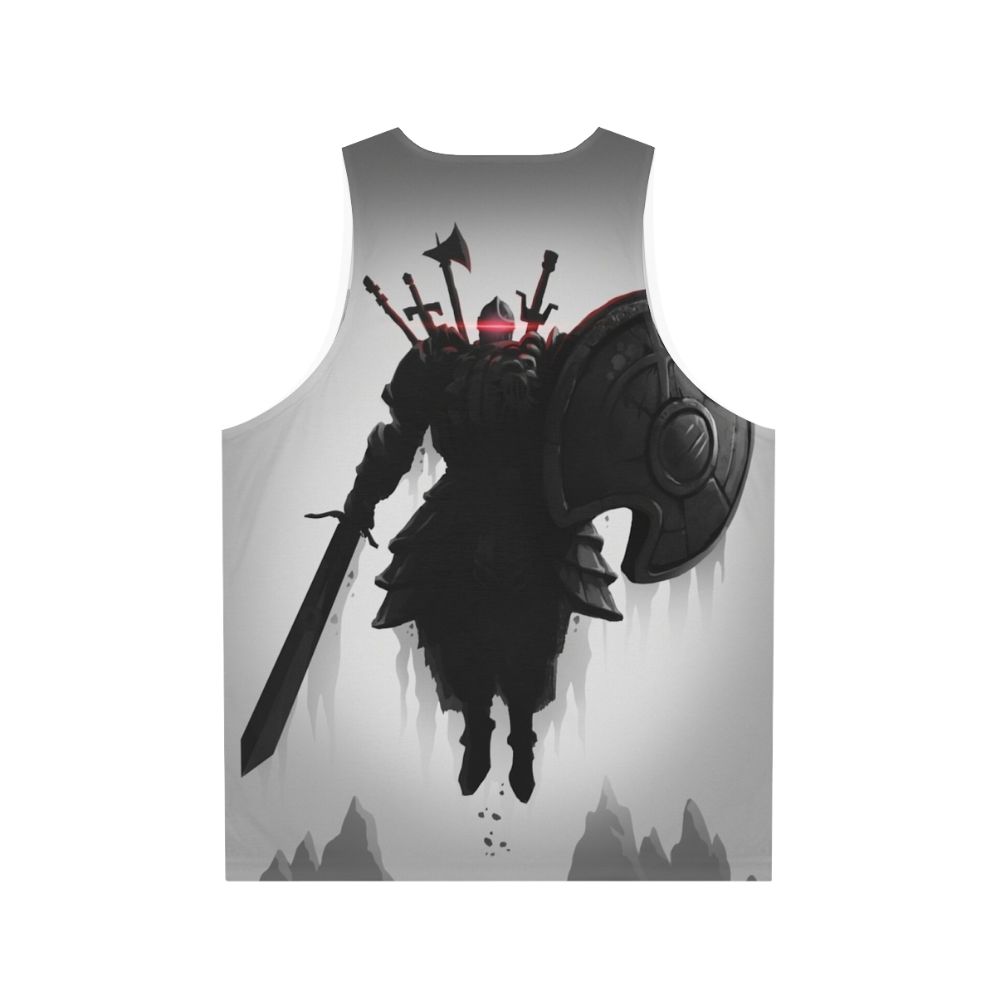 Unisex Dark Souls Praise the Sun Tank Top - Back