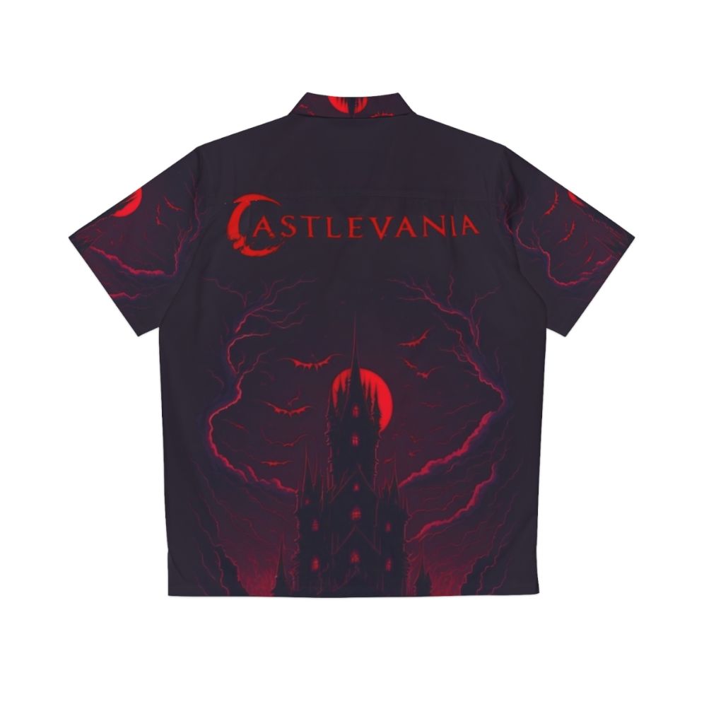 Castlevania Alucard Infernal Dark Hawaiian Shirt - Back