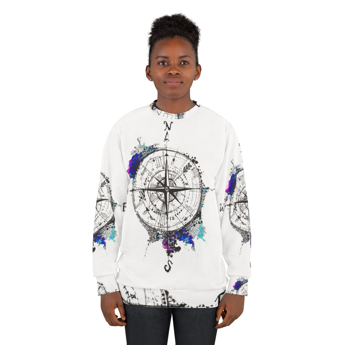 Wanderlust Explorer Sweatshirt - women