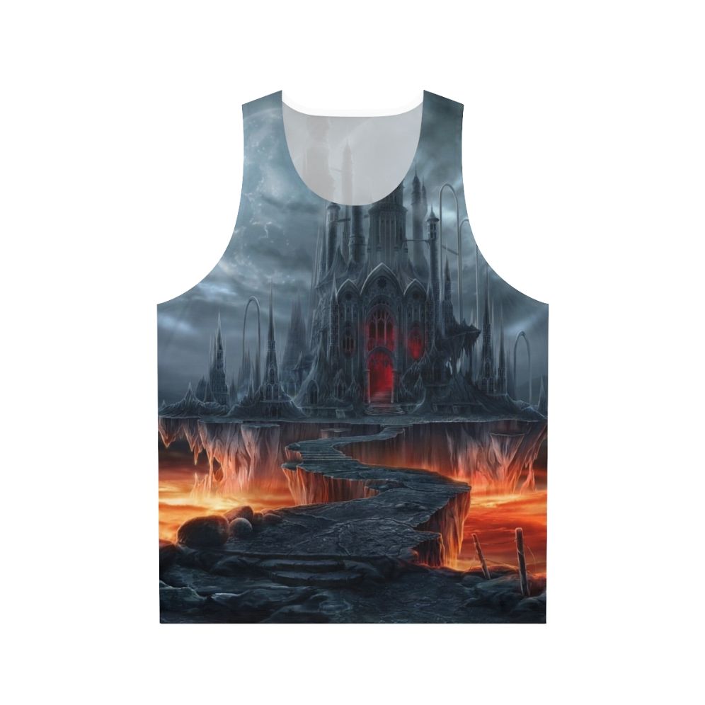 Gothic Dark Castle Unisex Tank Top