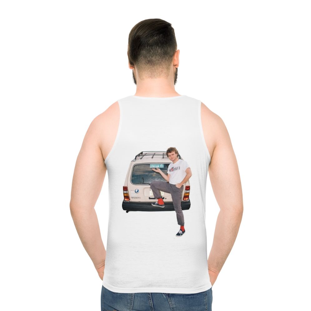 Mac Demarco Inspired Unisex Tank Top - men back