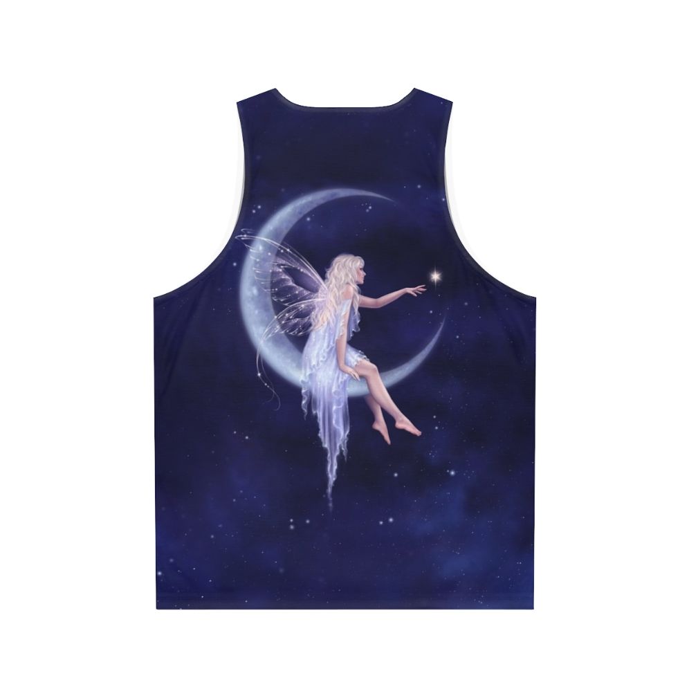 Mystical Moon Fairy Unisex Tank Top - Back