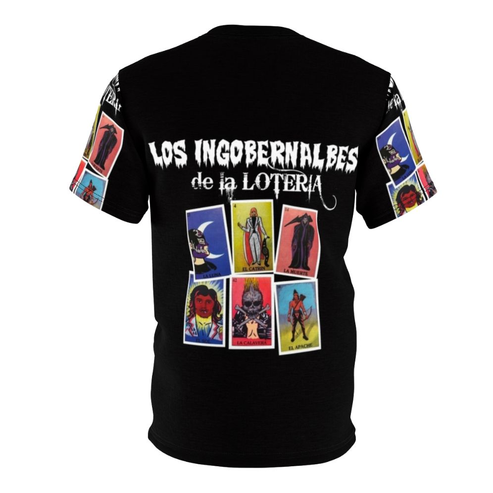 Stylized graphic tee featuring the Los Ingobernables de Japon logo from New Japan Pro Wrestling - Back