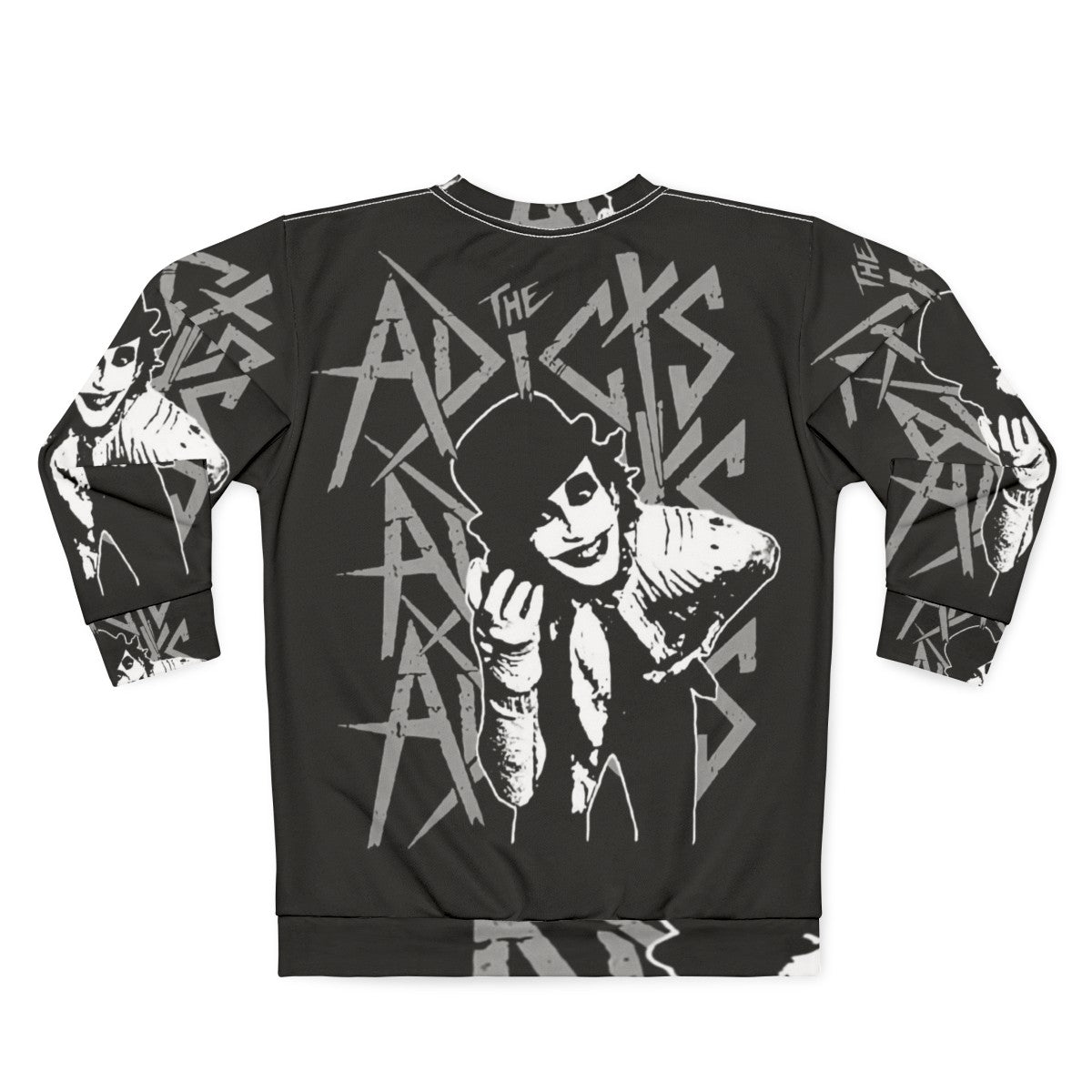 The Adicts Band Punk Rock Sweatshirt - Back