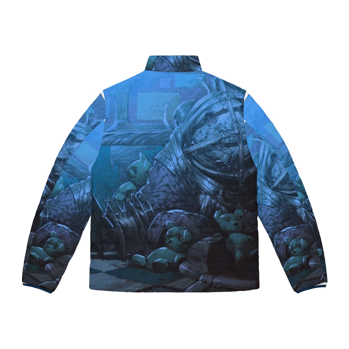 Bioshock Injured Big Daddy Puffer Jacket - Back