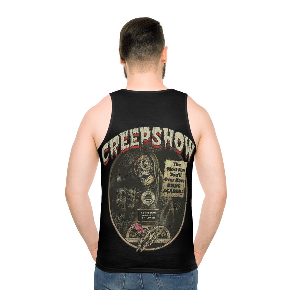 Creepshow 1982 Unisex Horror Movie Tank Top - men back