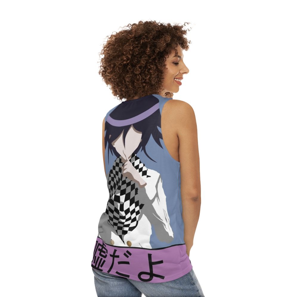 Danganronpa Kokichi Ouma Unisex Tank Top - women back