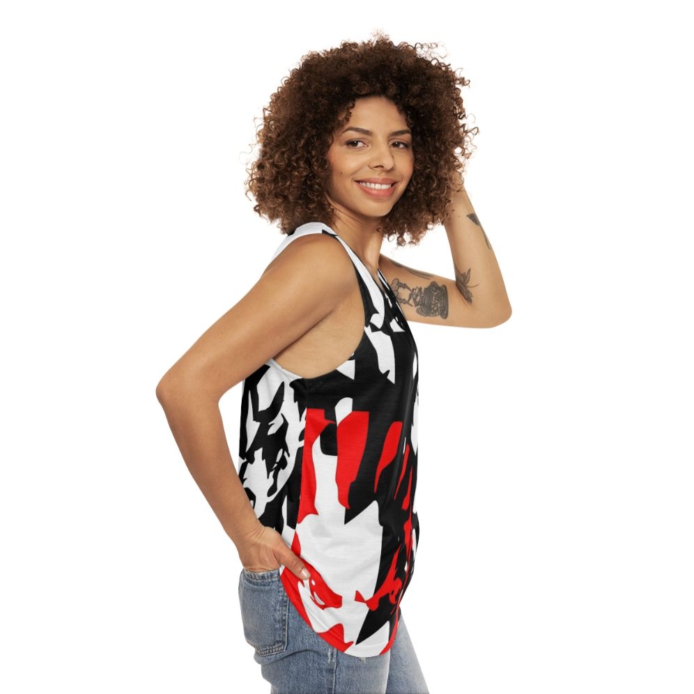 The Boondocks Unisex Tank Top featuring Riley and Huey Freeman - women side