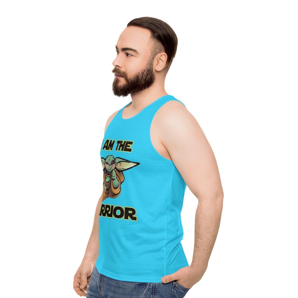 Warrior Commission Unisex Tank Top - men side