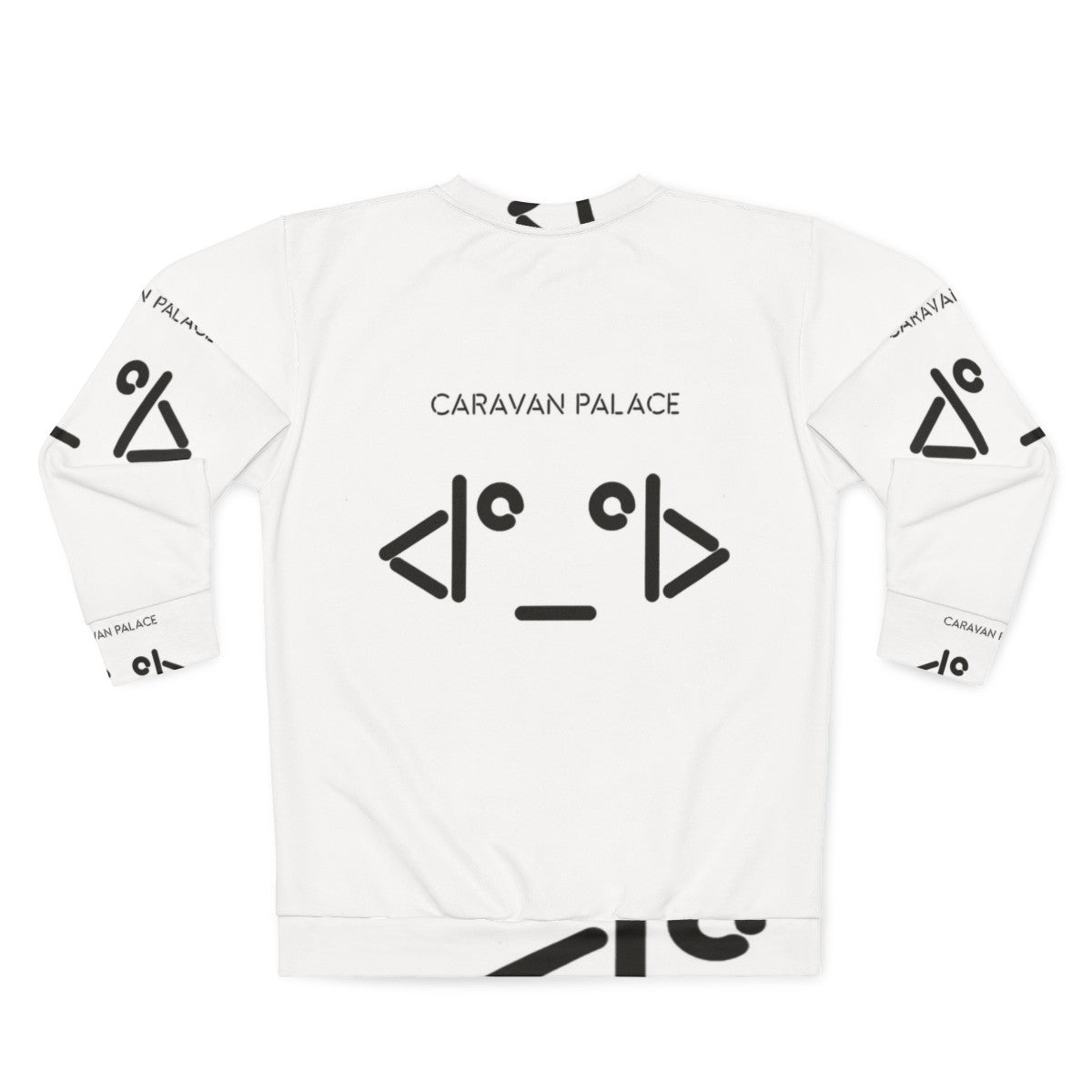 Caravan Palace Electroswing Logo Sweatshirt - Back