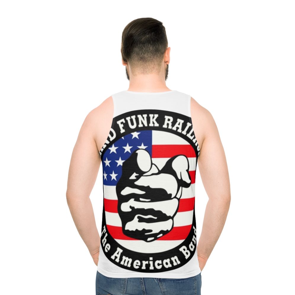 Grand Funk Railroad Unisex Tank Top - men back