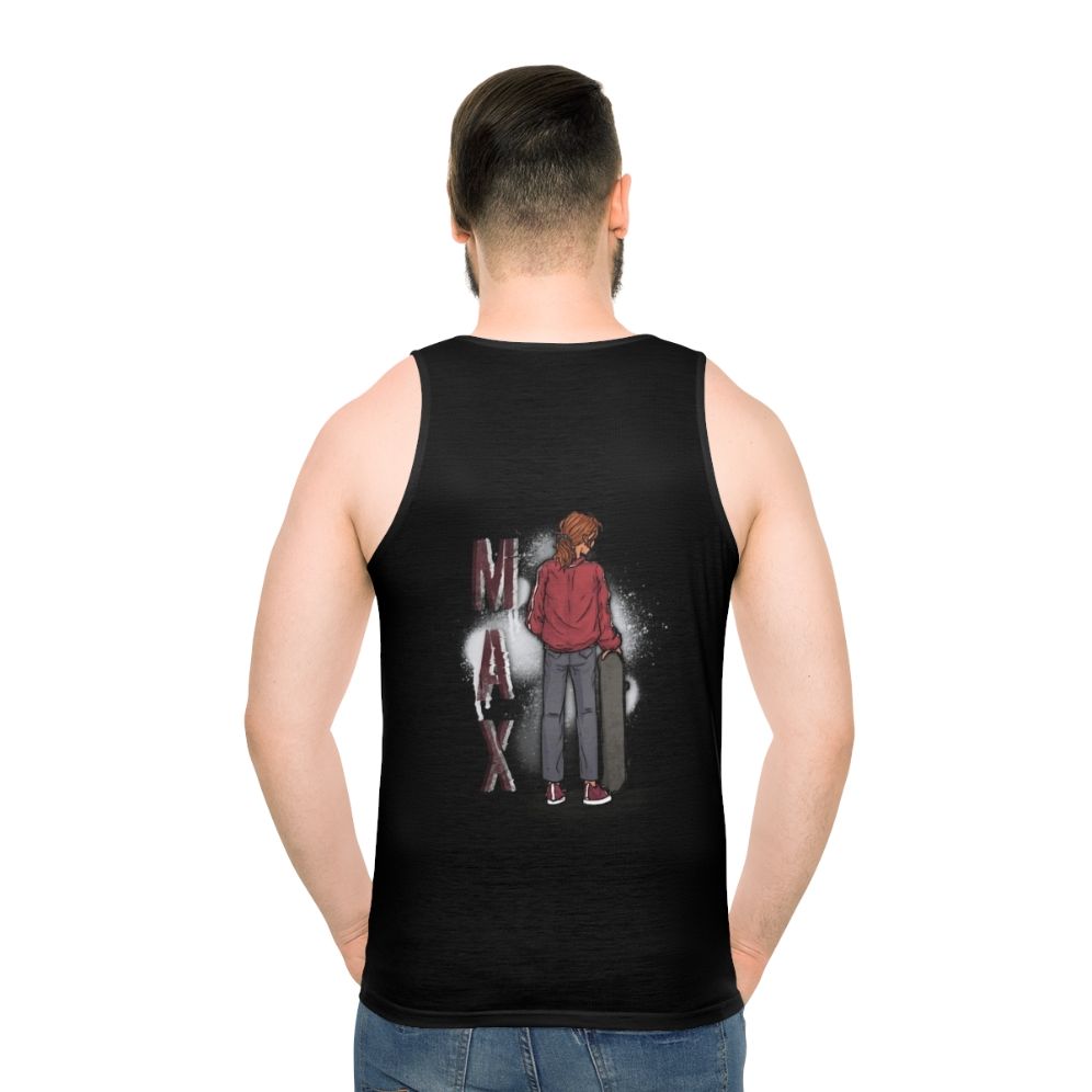 Stranger Things Max Mayfield Unisex Tank Top - men back