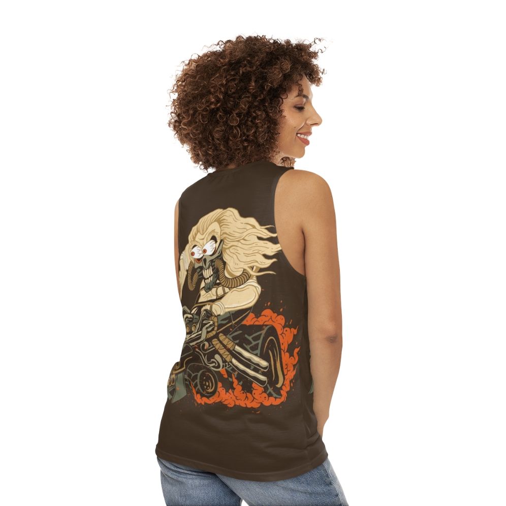 Immortan Joe Unisex Tank Top - Mad Max: Fury Road Merchandise - women back